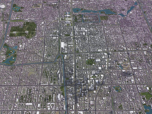 Beijing - 3D City Model 3D Model