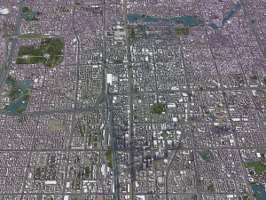 Beijing - 3D City Model 3D Model