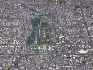 Beijing - 3D City Model 3D Model