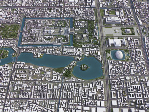Beijing - 3D City Model 3D Model