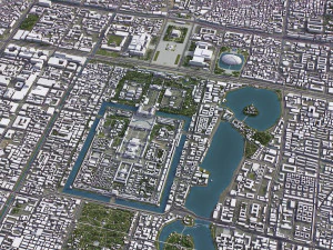 Beijing - 3D City Model 3D Model
