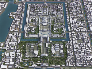 Beijing - 3D City Model 3D Model