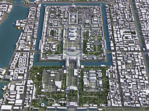 Beijing - 3D City Model 3D Model
