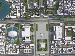 Beijing - 3D City Model 3D Model