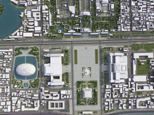 Beijing - 3D City Model 3D Model