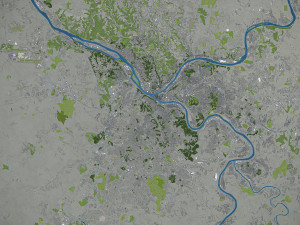 Pittsburgh - 3D City Model 3Dモデル