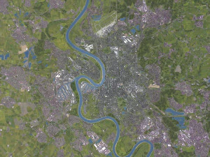 Dusseldorf - 3D City Model 3D Model