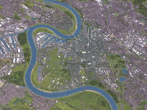 Dusseldorf - 3D City Model 3D-Modell