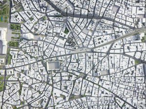Madrid - 3D City Model 3D Model