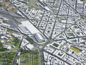 Madrid - 3D City Model 3D Model