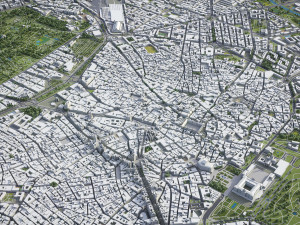 Madrid - 3D City Model 3D Model