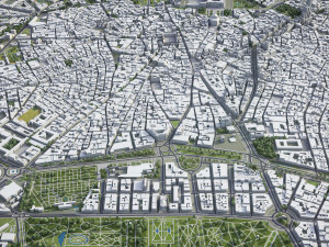 Madrid - 3D City Model 3D Model