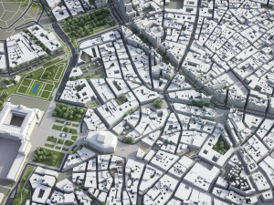 Madrid - 3D City Model 3D Model