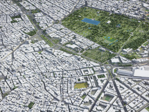 Madrid - 3D City Model 3D Model