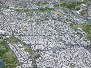 Madrid - 3D City Model 3D Model