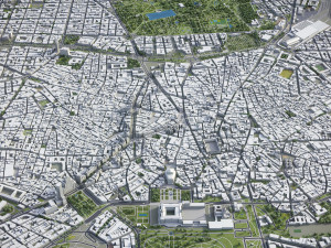 Madrid - 3D City Model 3D Model