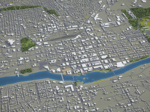 Columbus - 3D City Model Modelo 3D