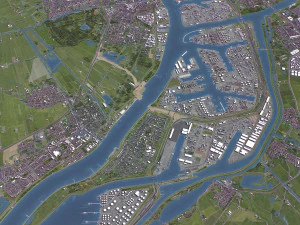 Rotterdam - 3D City Model 3D Model