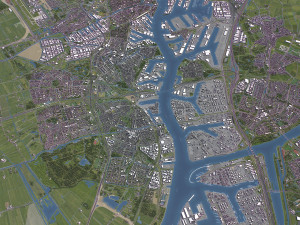 Rotterdam - 3D City Model 3D Model