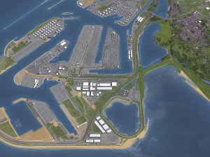 Rotterdam - 3D City Model 3D Model