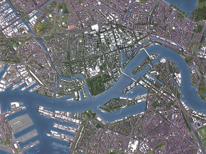 Rotterdam - 3D City Model 3D Model