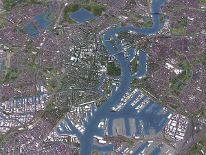 Rotterdam - 3D City Model 3D Model
