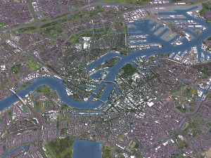 Rotterdam - 3D City Model 3D Model