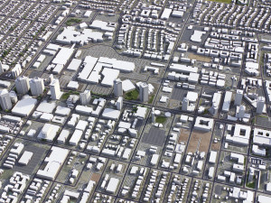 Phoenix - 3D City Model 3D-Modell