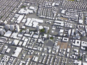 Phoenix - 3D City Model 3D Model