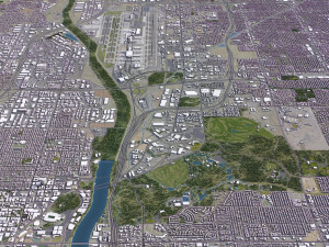 Phoenix - 3D City Model 3D-Modell