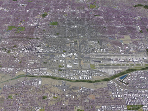 Phoenix - 3D City Model 3D-Modell