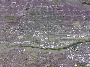 Phoenix - 3D City Model 3D Model