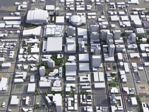Phoenix - 3D City Model 3D-Modell