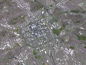 Charlotte - 3D City Model Modelo 3D