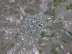 Charlotte - 3D City Model Modelo 3D