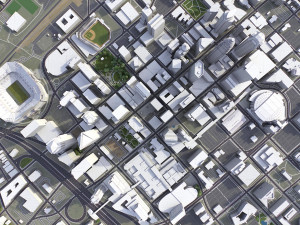 Charlotte - 3D City Model Modelo 3D
