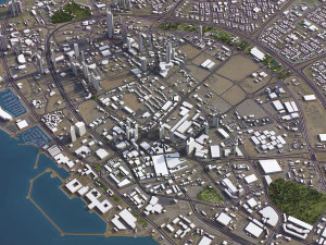 Kuwait - 3D City Model 3D Model