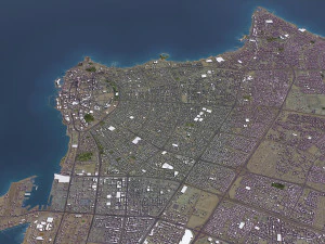 Kuwait - 3D City Model 3D Model