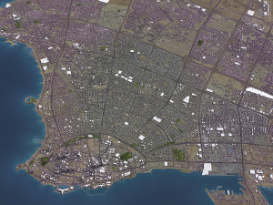 Kuwait - 3D City Model Modèle 3D