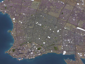 Kuwait - 3D City Model 3D Model