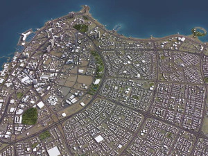 Kuwait - 3D City Model 3D Model