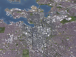 Baltimore - 3D City Model 3D Модель