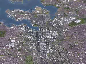 Baltimore - 3D City Model 3D Model