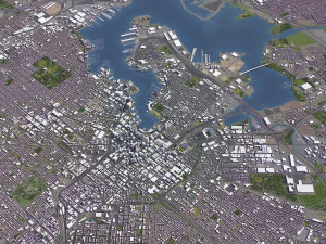 Baltimore - 3D City Model 3D Model