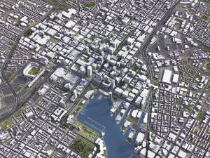 Baltimore - 3D City Model 3D Model