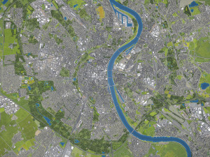 Cologne - 3D City Model 3D मॉडल