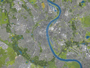 Cologne - 3D City Model 3D Model