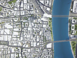 Cologne - 3D City Model 3D Model