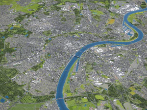Cologne - 3D City Model 3D Model