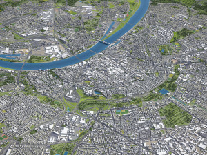 Cologne - 3D City Model 3D मॉडल